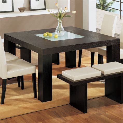 Square dining table contemporary | Hawk Haven