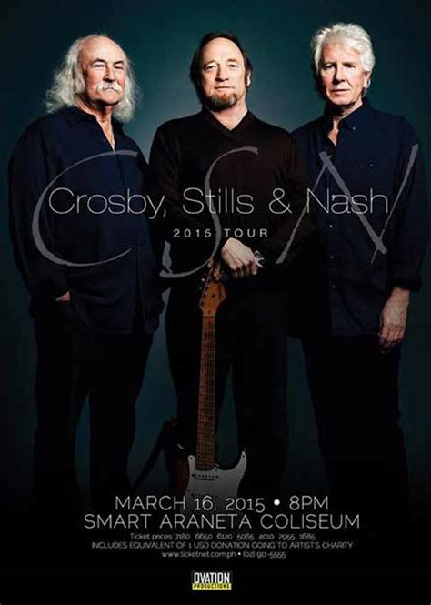 Crosby, Stills and Nash Live in Manila 2015 - Philippine Concerts