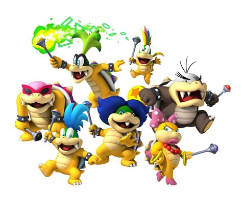 Random: Here's Where All the Koopalings Got Their Names - Nintendo Life