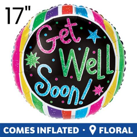 GET WELL! Helium Filled Balloon, 1 ct - Kroger