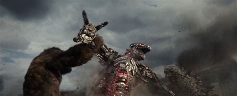 Mechagodzilla vs. Kong and Godzilla (Godzilla vs. Kong (2021) Movie ...