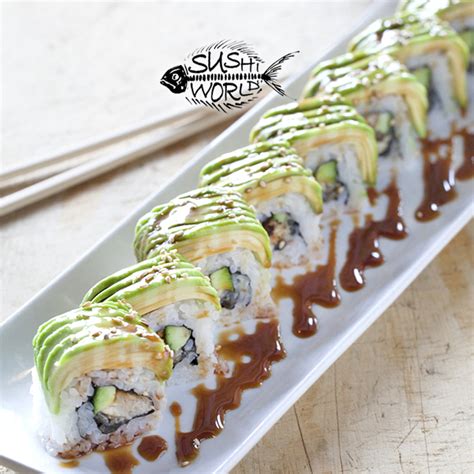 Caterpillar Roll Does Not Contain Actual Caterpillars! | Sushi World