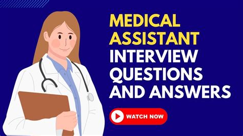 Medical Assistant Interview Questions And Answers - YouTube