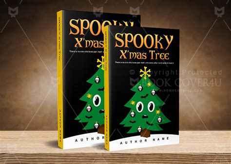 Horror Book cover Design - Spooky X'mas Tree