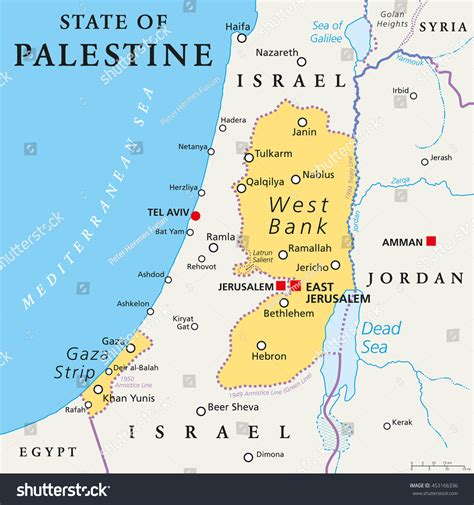 2,406 Israel Palestine Map Images, Stock Photos & Vectors | Shutterstock