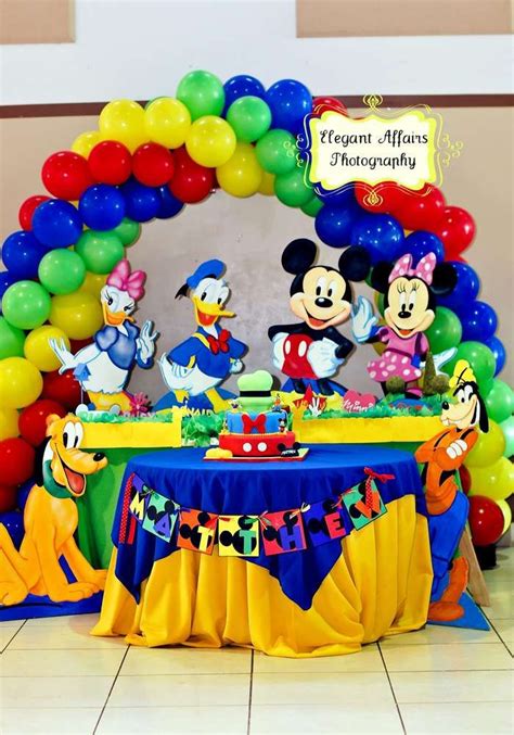 Mickey Mouse Clubhouse Birthday Party Ideas | Photo 26 of 29 | Mickey ...