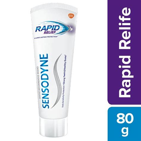 Sensodyne Rapid Relief Toothpaste 80g - Davai24