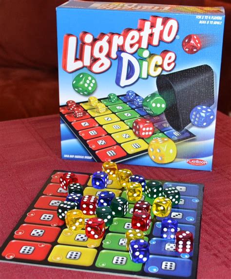 Dice Racing Fun with Ligretto Dice - The Board Game Family