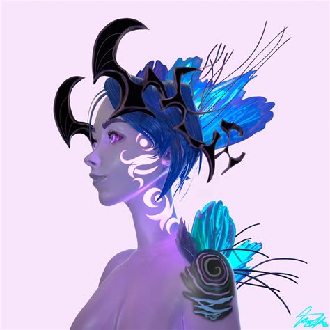 ArtStation - Flower Neon