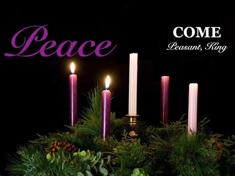 Second Sunday Of Advent Candle