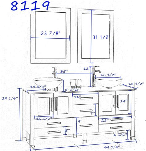 Double Sink Bathroom Dimensions – BESTHOMISH