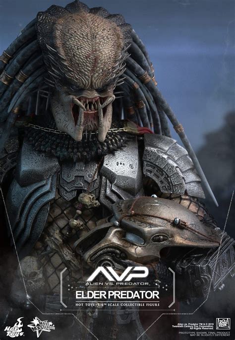 Preview Hot Toys MMS325 AVP (Alien Vs. Predator) 1/6th Elder Predator ...