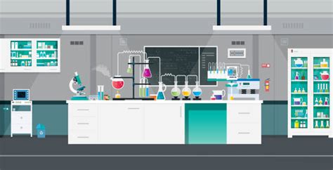 Chemistry Lab Illustrations, Royalty-Free Vector Graphics & Clip Art ...