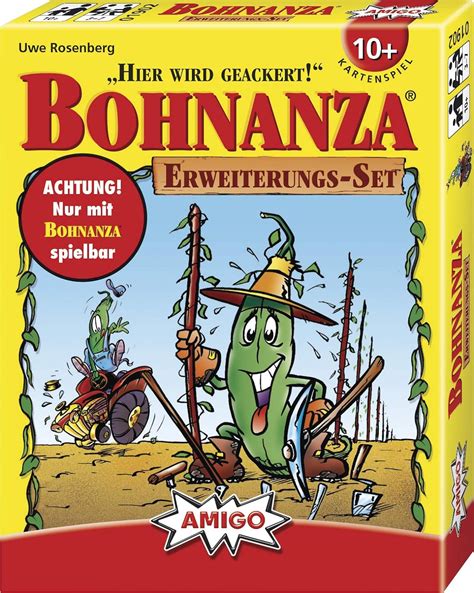 Amazon.com: Amigo 1902 "Bohnanza" Expansion Set for Card Game (German ...