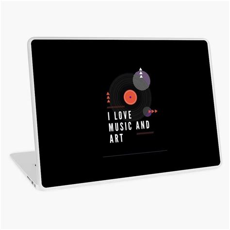 'I love Music and Art' Laptop Skin by thomasbr in 2020 | Music art, My ...