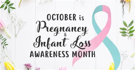 October is Pregnancy & Infant Loss Awareness Month - Natural Fertility ...