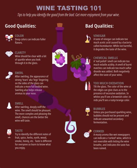 Wine Tasting Tips – Infographic – The Wine Shop Directory