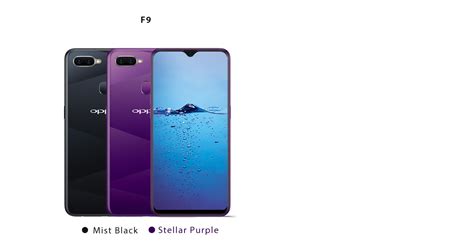 Specs of OPPO F9 - Colors, 4GB Ram, Display, Battery | OPPO India