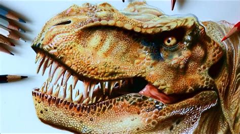 Realistic T Rex Drawing