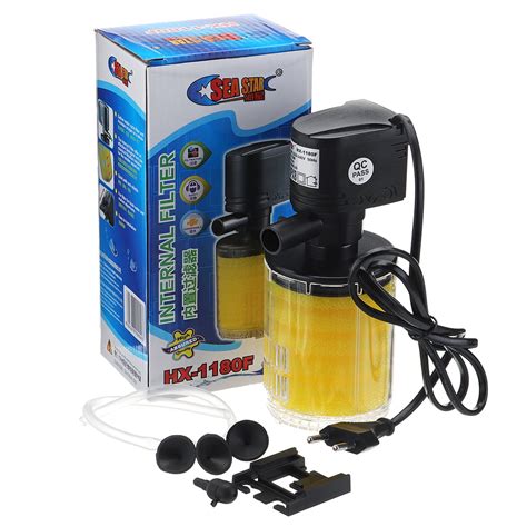 1180F Biological Internal Filter Fish Tank Aquarium Filtration Pump ...