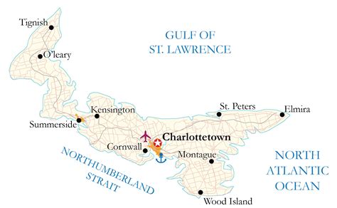 Prince Edward Island Map - GIS Geography