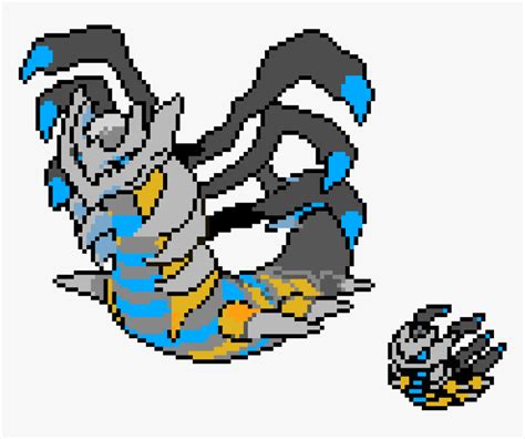 Giratina Origin Form Sprite, HD Png Download , Transparent Png Image ...