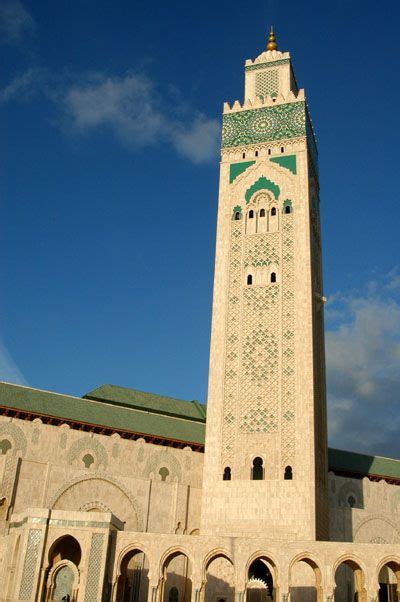 Hassan II Mosque Minaret - Photorena