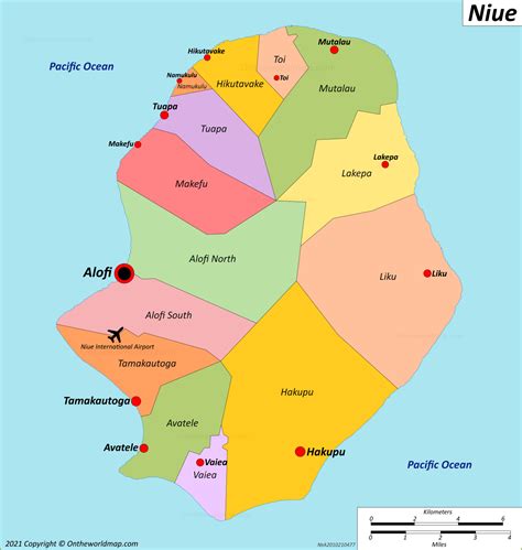 Niue Map | Detailed Maps of Niue