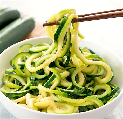 Garlic Zucchini Noodles - Kirbie's Cravings