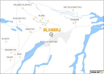 Al Kharj Map and Al Kharj Satellite Image