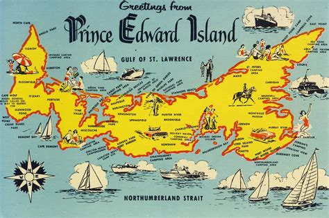 PEI Map | PEI Post Card | PEI Museum & Heritage Foundation | Flickr