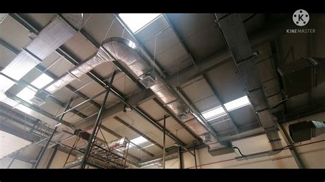 Fan coil unit and duct installation - YouTube