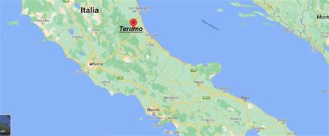 Dove si trova Teramo Italia? Mappa Teramo - Dove si trova