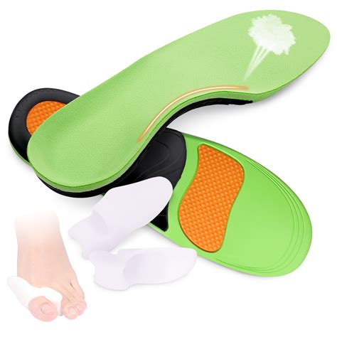 Kalevel Arch Support Shoe Insert Plantar Fasciitis Orthotic Insoles ...