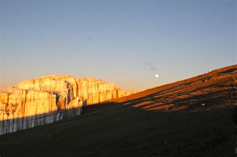 Approaching the summit at sunrise on Mt. Kilimanjaro - Sept 2010 ...