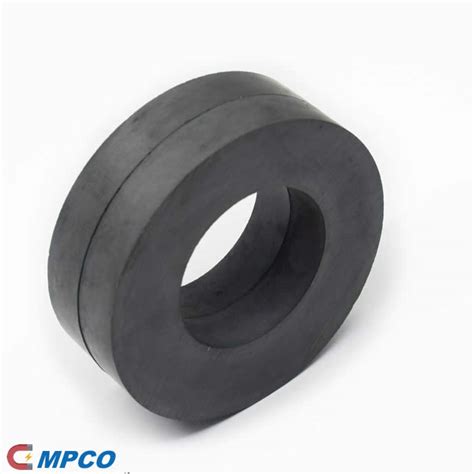 Economic Permanent Hard Ferrite Magnet Ring OD60mm x ID32mm x 10mm ...