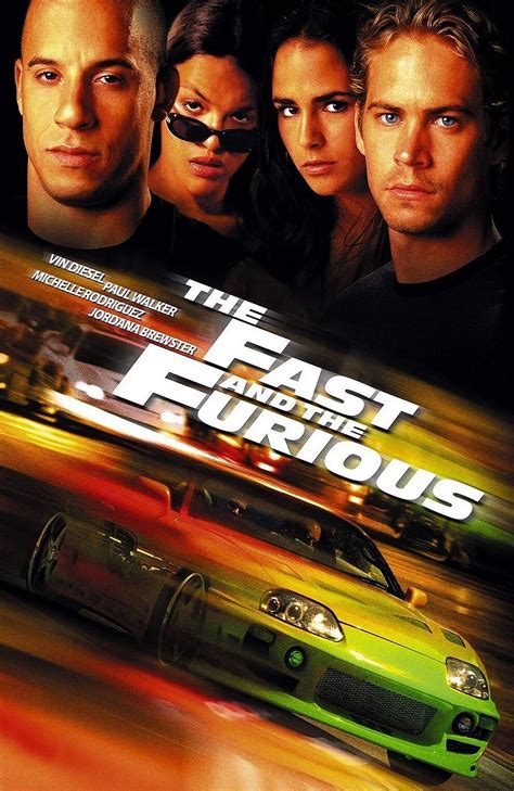 Fast and the Furious movie poster (b) - Vin Diesel, Paul Walker - 11 ...