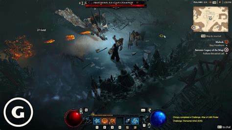 Diablo 4 Stronghold Sorcerer Gameplay (Beta) - GameSpot