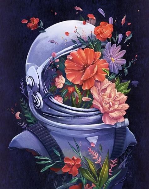 Aesthetic astronaut | Painting art projects, Art painting, Astronaut art