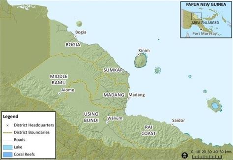 The Districts of Madang Province 3.2. Economy The Province is also ...