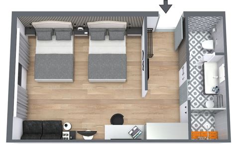 Hotel Room Layout Examples