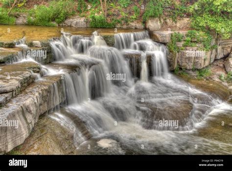 Lower Taughannock Falls, New York Stock Photo - Alamy