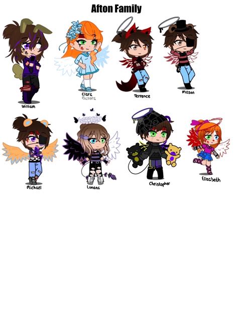 Then Vs Now [Afton Family Edition] (gacha Life) - Notability Gallery