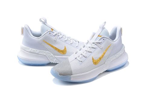 Nike LeBron Ambassador 13 White Gold - FavSole.com