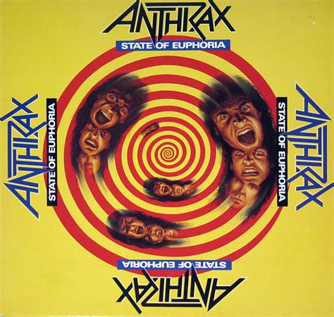 ANTHRAX State of Euphoria Album Cover Gallery & 12" Vinyl LP ...