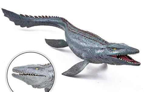 Buy Gemini & Genius Mosasaurus Dinosaur Shark with Movable Jaw Large ...