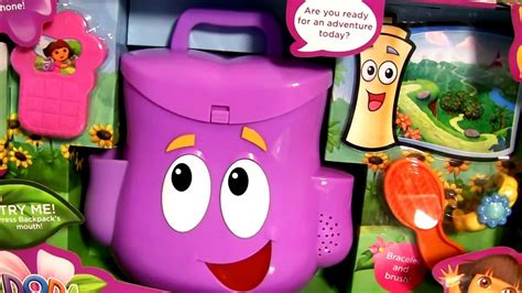 Dora Surprise Eggs from Dora the Explorer Talking Backpack Surprise ...