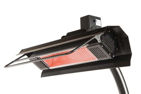 1500 Watt Black Telescopic Infrared Patio Heater - Electric Fireplaces ...