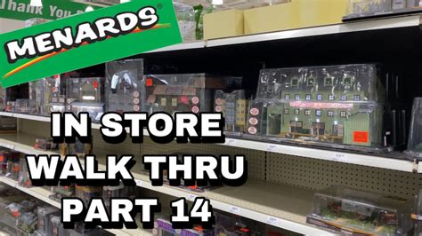 Menards O Gauge Trains & Buildings - In Store Walk Through - YouTube