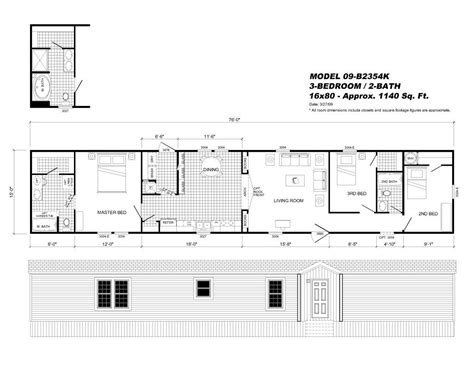 Clayton Mobile Homes Floor Plans Single Wide Home Flo | House floor ...